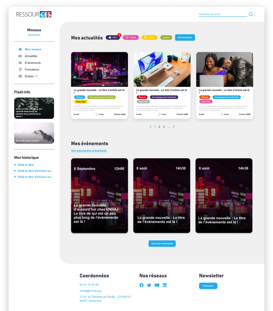 Propisition évènements 2